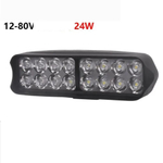 Фара фонарь 12-80v 24w (150х50мм) для электровелосипеда самоката