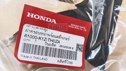 61000-K1Z-TH0ZA, FENDER SET, FR. (WL) *TYPE5* (TYPE5 ), Matt Black. Honda PCX125-160 (2021-2025)