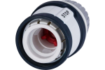Соединитель для шланга металлический 13 мм 1/2" с аквастопом HF 011MWS Garden Elitech 206040