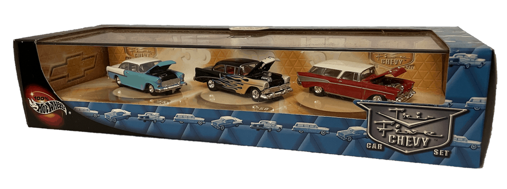 Hot Wheels 100% Cool Classics Series Chevy Car Set (2001)