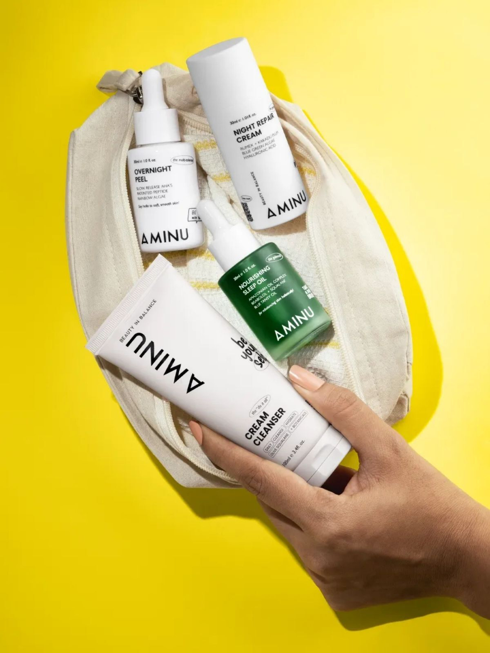 AMINU NIGHT REPAIR CREAM - ночной восстанавливающий крем, 30 мл