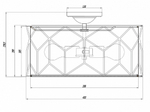 Светильник на штанге Maytoni Messina H223-PL-03-G