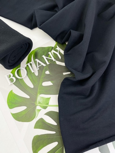 ТЕМНО-СИНИЙ - Кашкорсе с лайкрой, компакт пенье (ОД188)