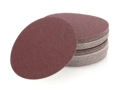 Шлифовальные круги 125мм на липучке Р120 100шт / Диск шлифовальный