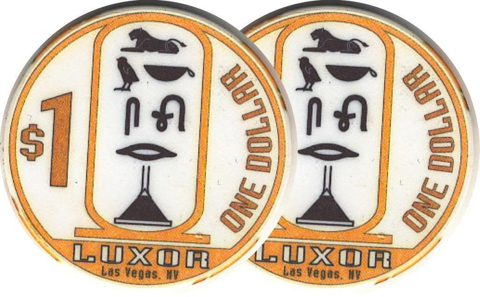 Luxor Casino $1 Chip