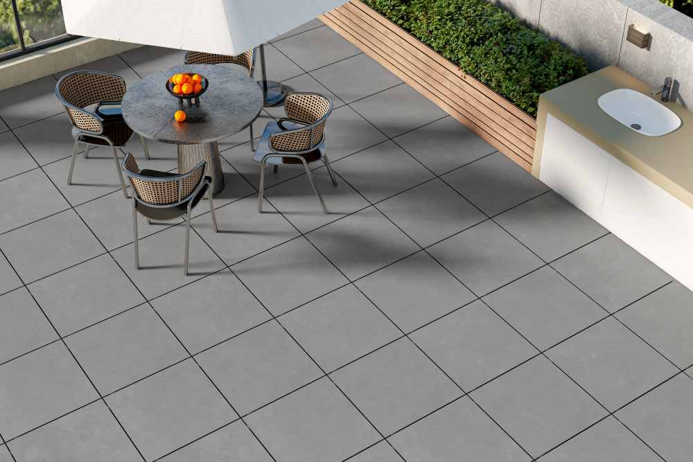 Ennface Outdoor Balance Grey 60x60