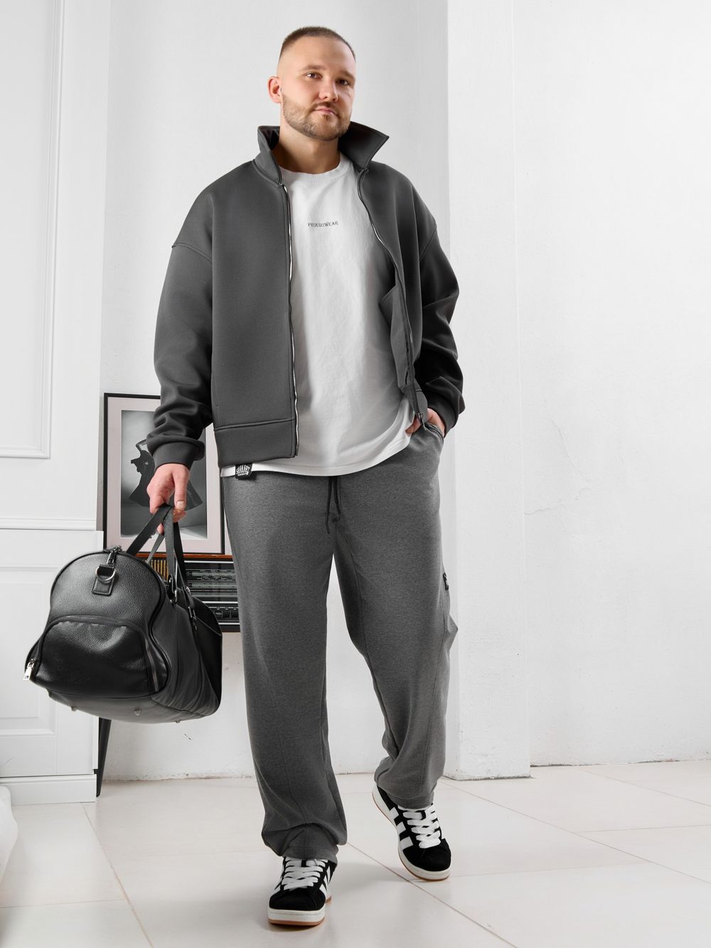 Брюки мужские Акс Виотекс СЕРЫЙ