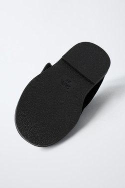 ZARA КЛАССИЧЕСКИЕ БАЛЕТКИ, ЧЕРНЫЙ