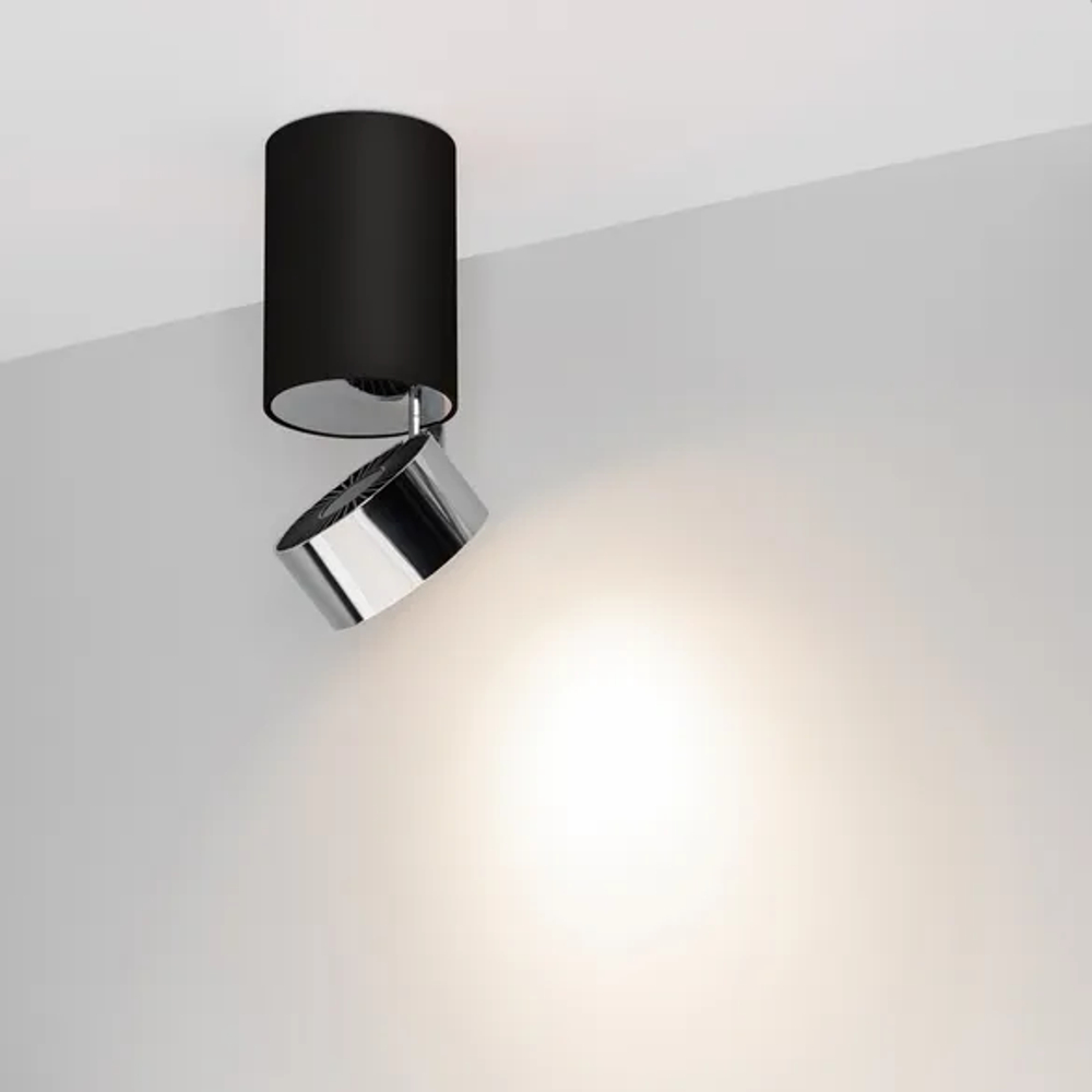 Светильник SP-PLURIO-SURFACE-LONG-R77-9W Day4000 (BK-CHR, 36 deg, 230V) (Arlight, IP20 Металл, 3 года) 040380
