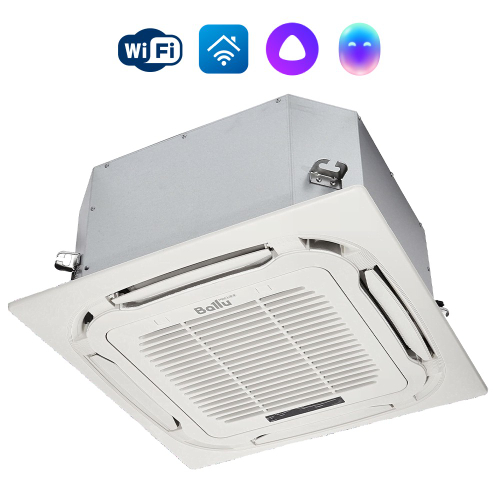 Комплект Ballu Machine BLC_C-18HN1_21Y (compact) полупромышленной сплит-системы, кассетного типа НС-1407540