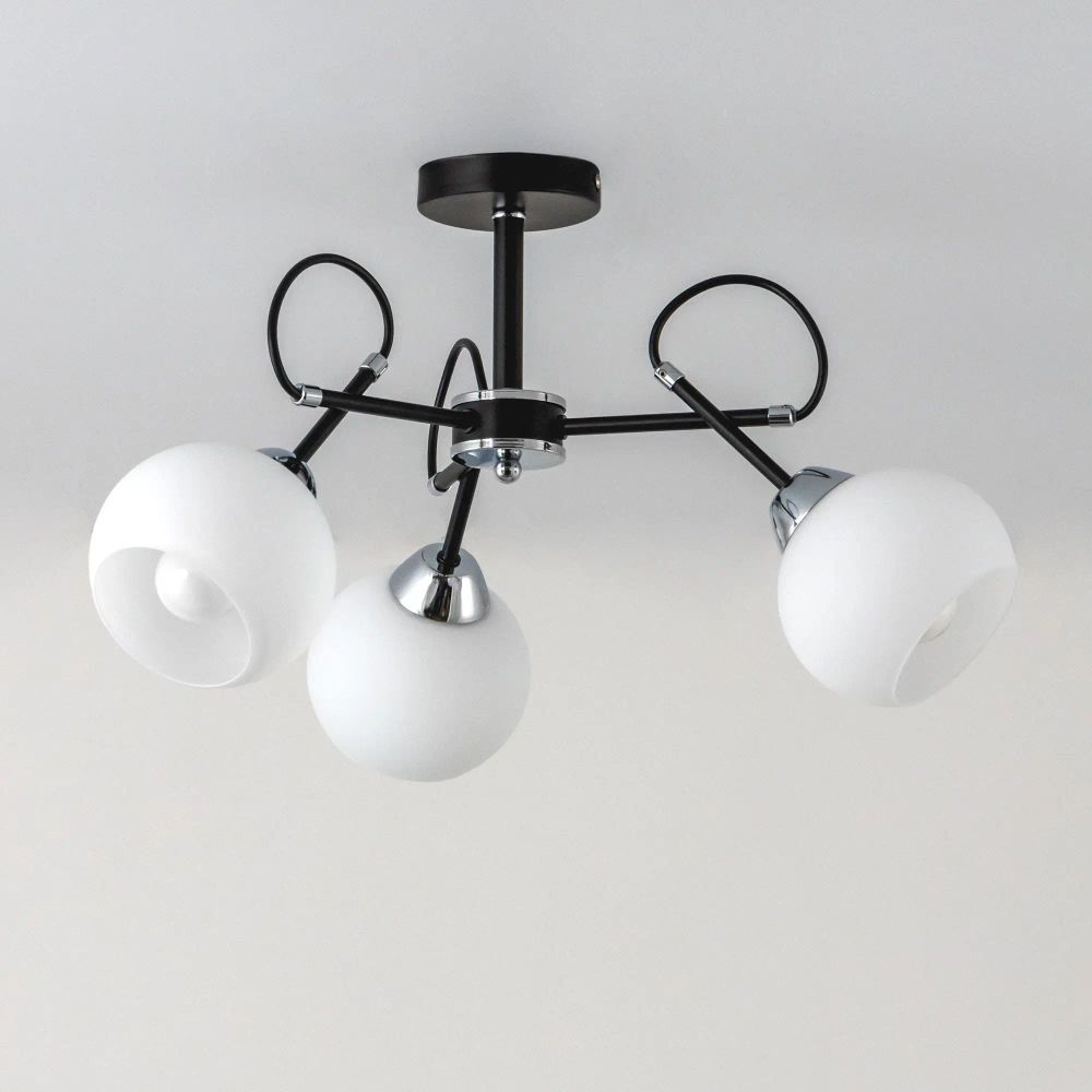 Citilux Стивен CL141231 Люстра потолочная Чёрная