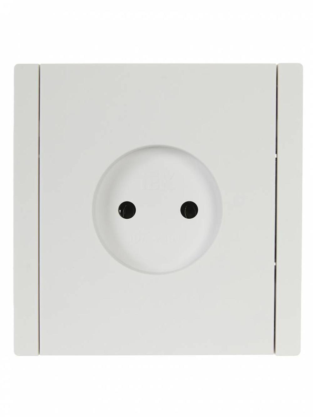 FORTE&PIANO Розетка 1-местная без заземления без защитных шторок винтовое крепление 10А FP218 белый IEK