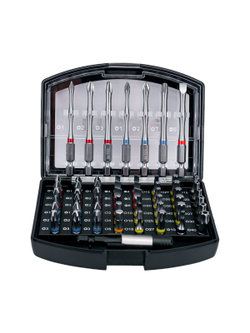 Набор бит с держателем 56 предметов Inforce 11-01-288