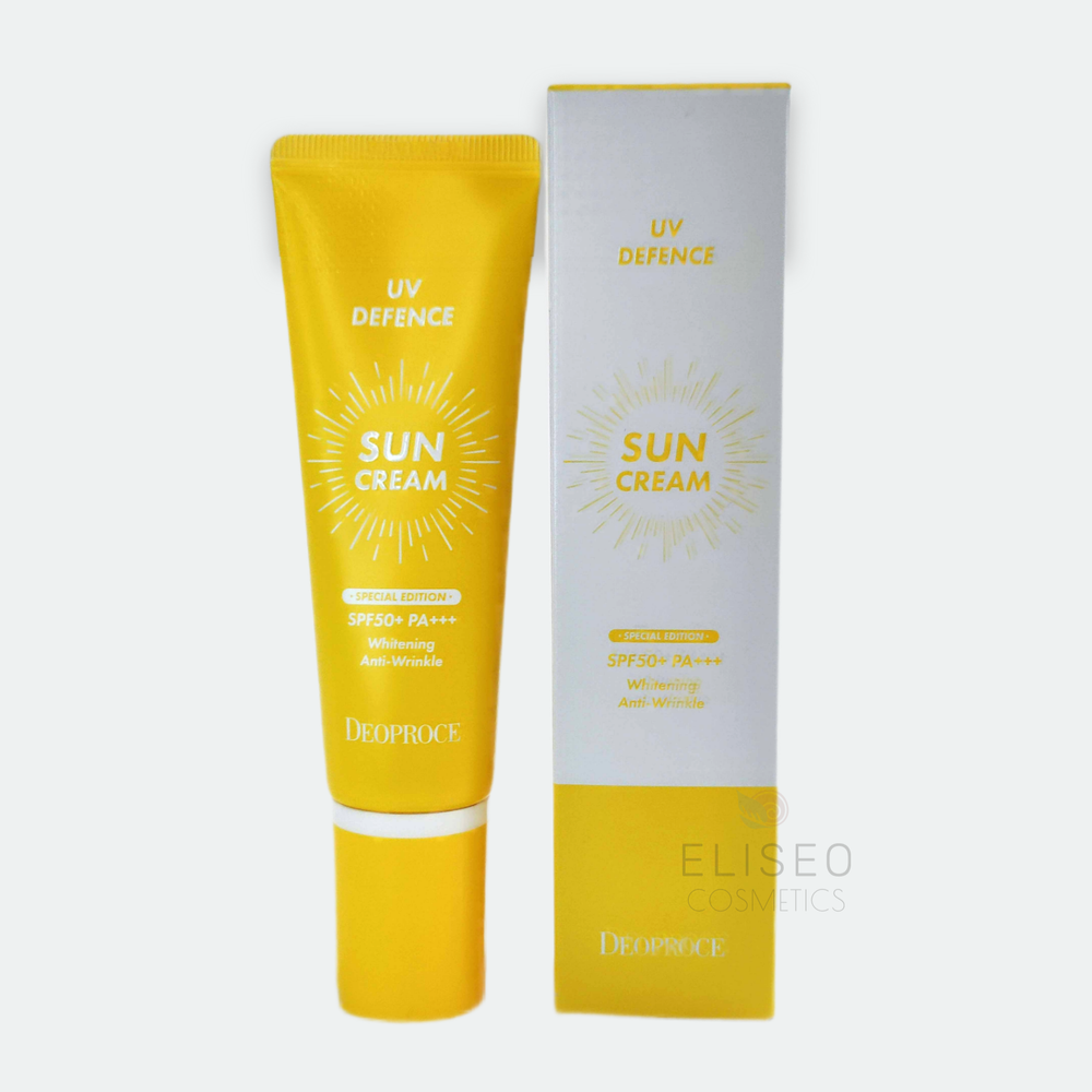 Солнцезащитный крем DEOPROCE UV DEFENCE SUNCREAM SPF50+ PA+++, 50г