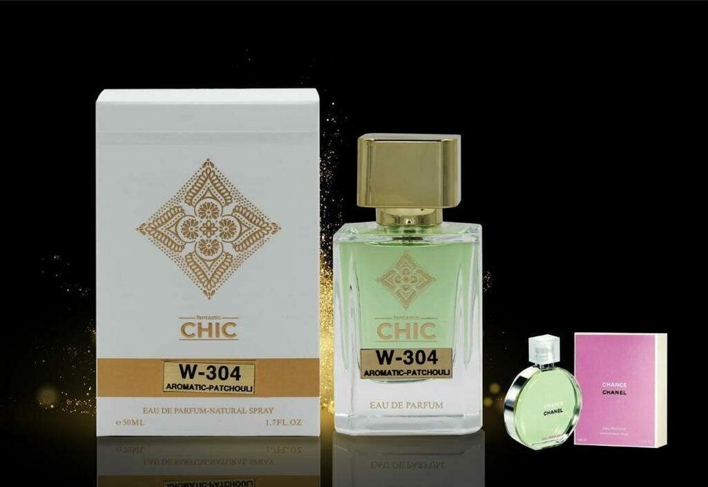 Стойкий парфюм Chic W-304 Aromatic Patchouli edp for women 50 ml. (Chanel Chance Eau Fraiche)