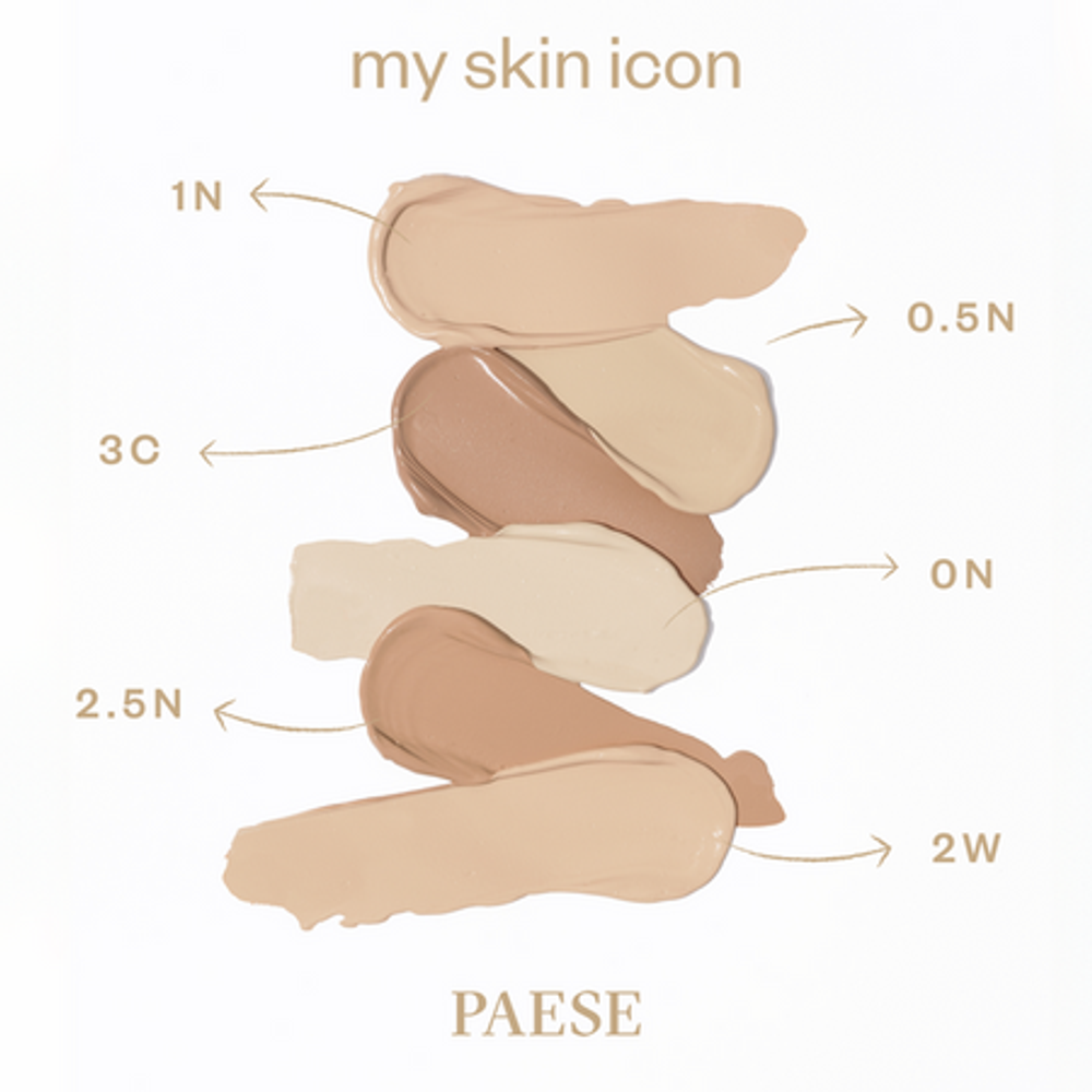 Тональный крем матирующий Paese My Skin 0N Alabaster