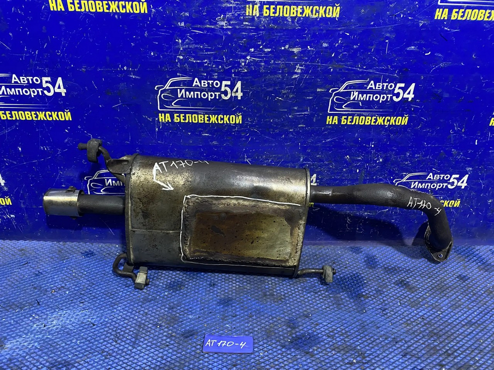 Глушитель/Задняя часть (бочка) TOYOTA CORONA 1988