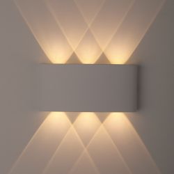 WL12 WH Подсветка ЭРА Декоративная подсветка светодиодная ЭРА 6*1Вт IP 54 белый | Настенная подсветка