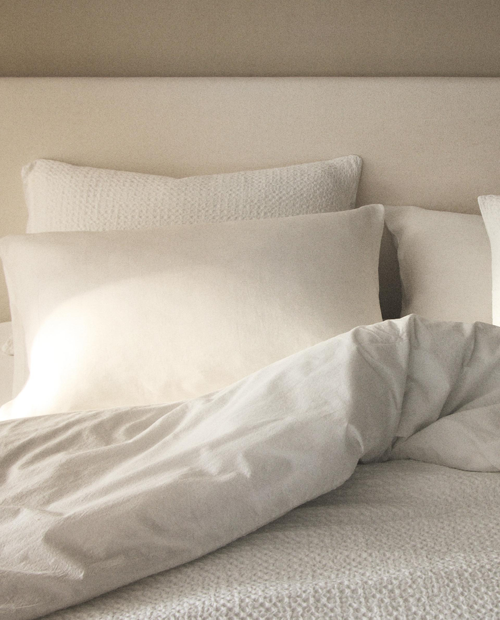 Пододеяльник Zara Home, хлопок 100%, однотонный, 2187/088