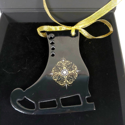 Сувенир "Фигурный конек" с росписью Палех в подарочной коробке