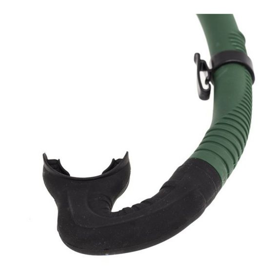 Трубка Marlin Matte зеленая для фридайвинга