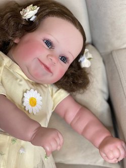 Кукла Реборн мягконабивная 60см в пакете (FA-579)