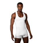 Мужская майка-борцовка Doreanse Racer (Размер: L) (Цвет: белый)