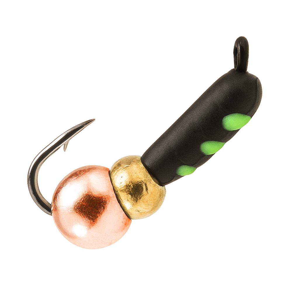 Мормышка Владимирская 618 "Гвоздик Тандем", 2.5мм, 0.7гр (10шт/уп)