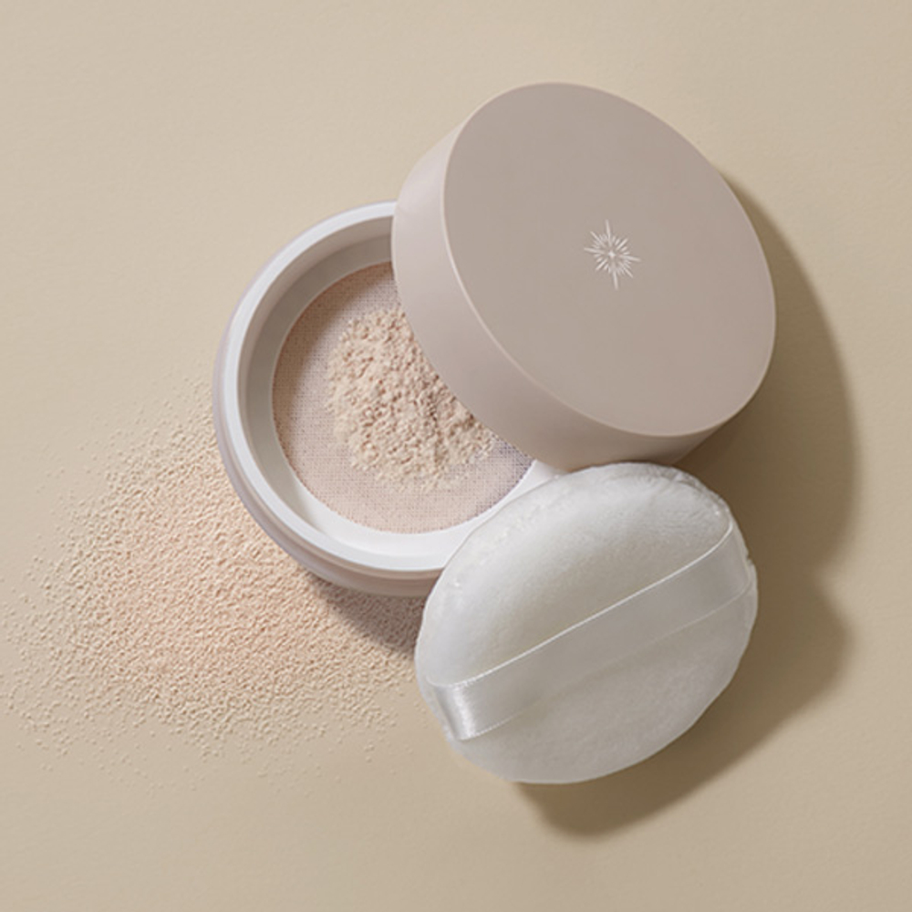 C'BON Рассыпчатая пудра с эффектом сияния, без запаха Этуаль СБОН-Etowal Silky Lucent Powder, 35 г