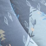 Комплект постельного белья Сатин с Одеялом Young 100% хлопок на резинке OBKR019