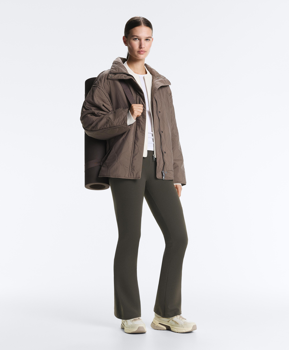 Oysho Утепленная водоотталкивающая куртка FELLEX® AEROGEL, линялый фиолетовый