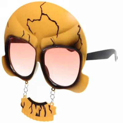 Очки карнавальные «Зловещий череп», в ассортименте