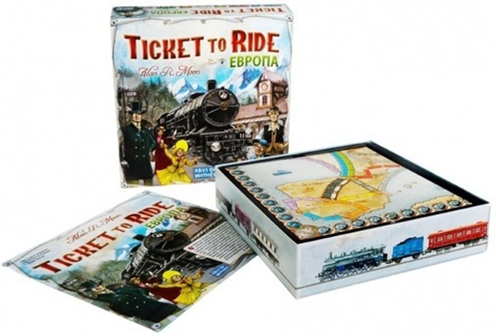 Ticket to Rdie: Europe contents
