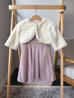 Платье с меховым кардиганом Monsoon, 86