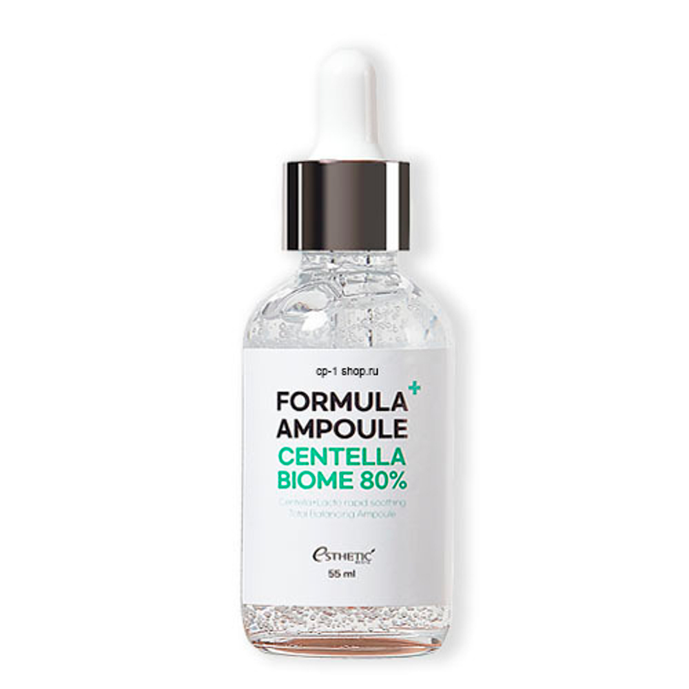 Esthetic House Formula Ampoule Centella Biome 80% восстанавливающая ампульная сыворотка для лица с экстрактом центеллы