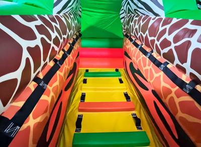 Коммерческий надувной батут «Сафари Ультра 2», 10*5*6 м