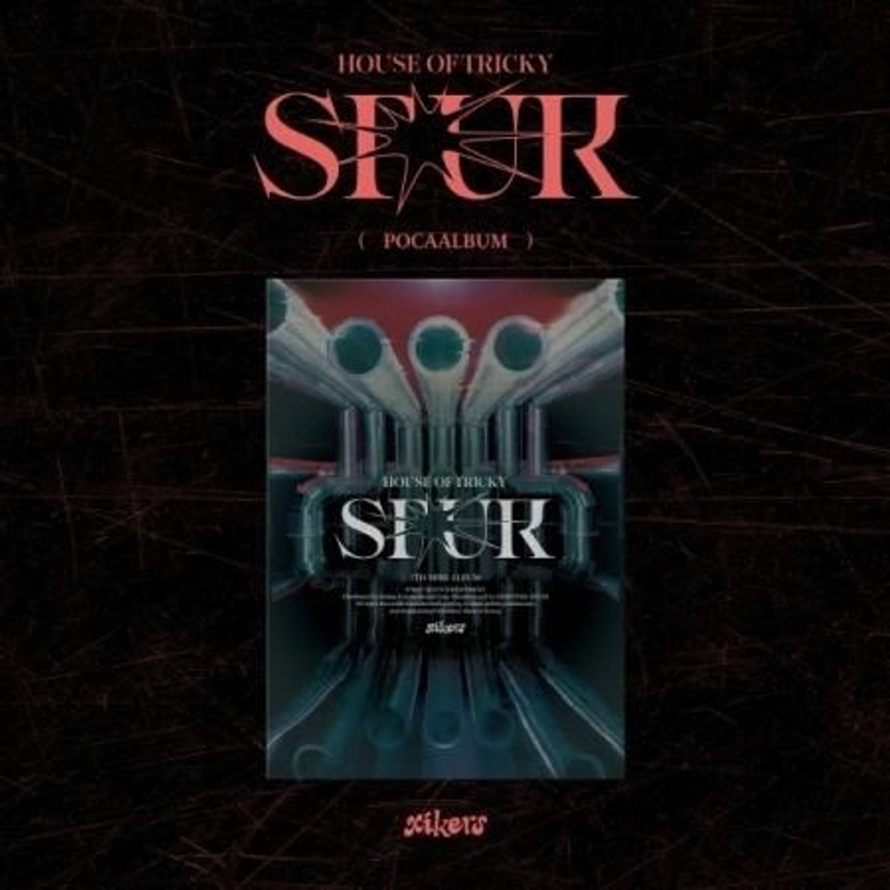 Альбом XIKERS - HOUSE OF TRICKY : SPUR 5th Mini Album POCAALBUM Version