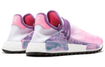 Pharrell Williams x adidas originals NMD Human Race Holi Festival (Pink Glow) Philippine Dong co-branded low-cut sports casual shoes for men and women the same white purple