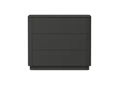 Комод Tammi 3 ящика ширина 90 см (черный)