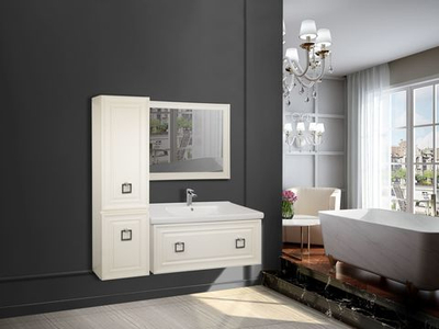 Тумба подвесная под раковину ADEL C100 арт. TS-ADL100C-C-I Ивори