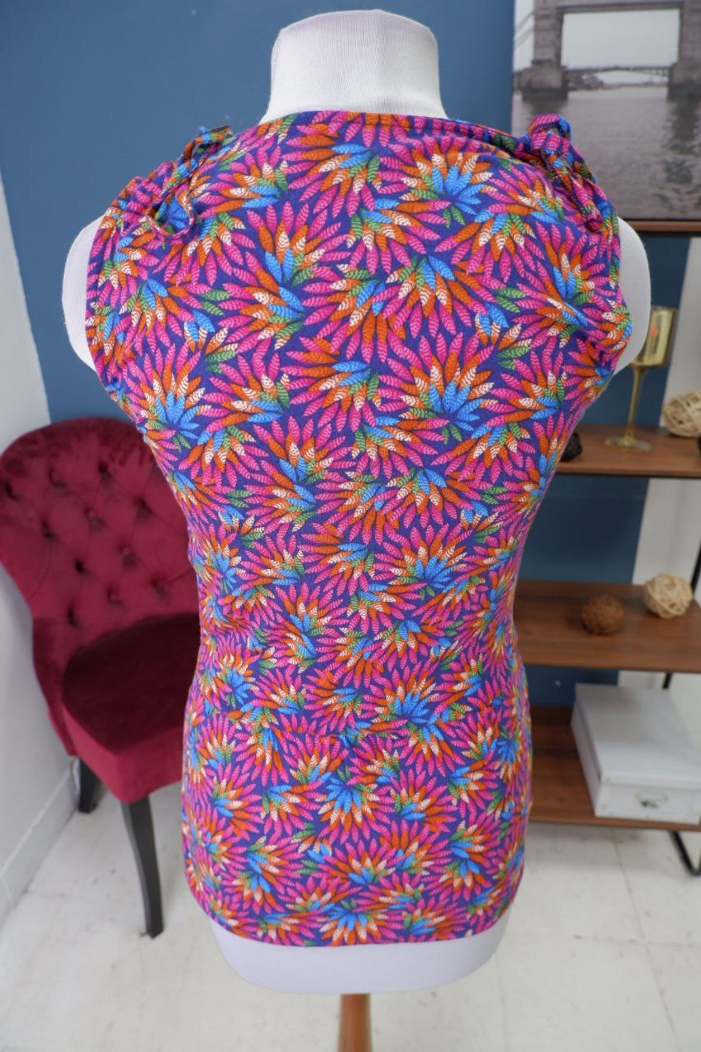 Майка Warehouse яркая 36 размер