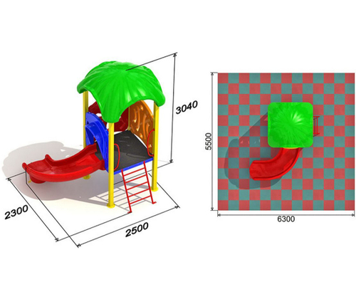 Детская площадка Малютка 3.2
