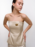 Брошь "Mussel" Gold