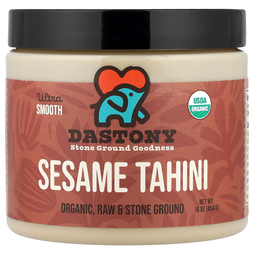 Dastony, тахини с органическим кунжутом, 454 г (16 унций)