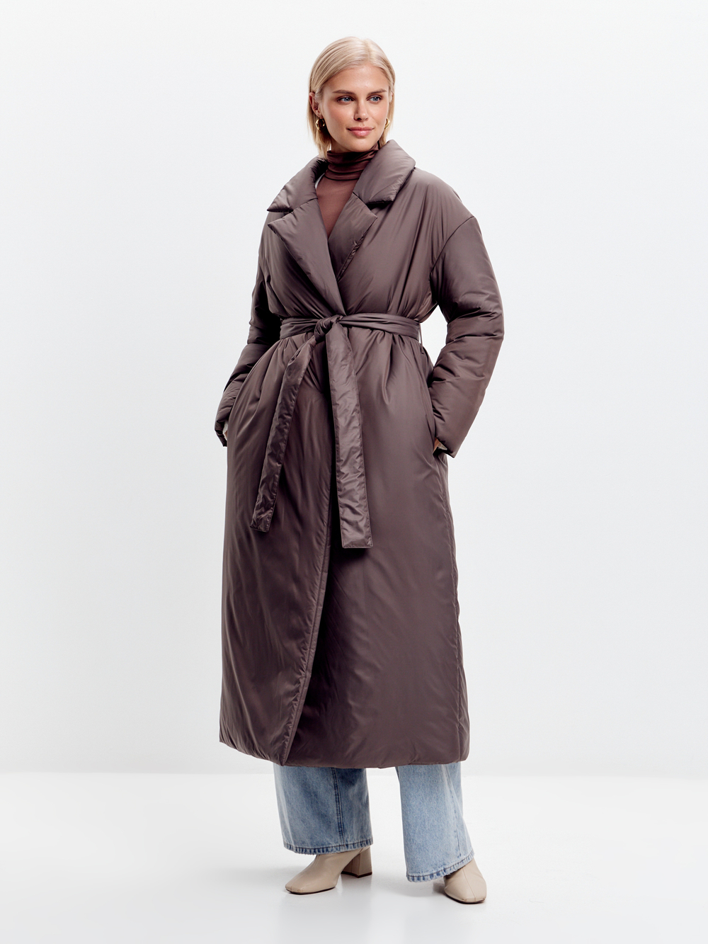 Пальто oversize силуэта