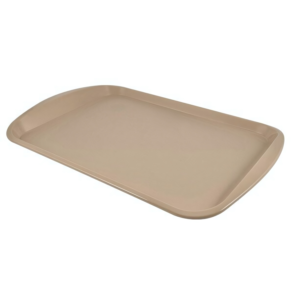 Поднос прямоугольный 365х255 мм шоколадный мокко