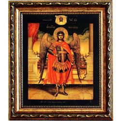 Архангел Михаил. Копия старинной иконы Ф. Фалеева