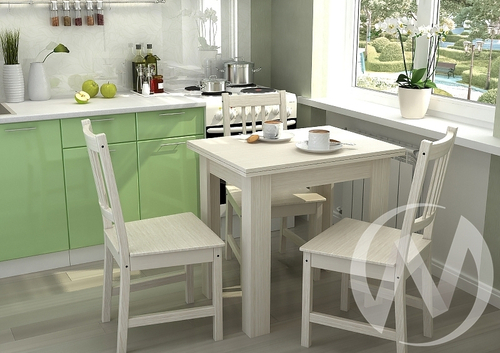 Стол кухонный раскладной (дуб белфорт)