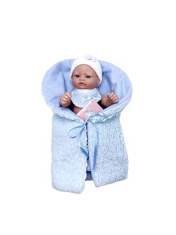 Кукла Berbesa виниловая 27см Recien Nacido (2503AK)