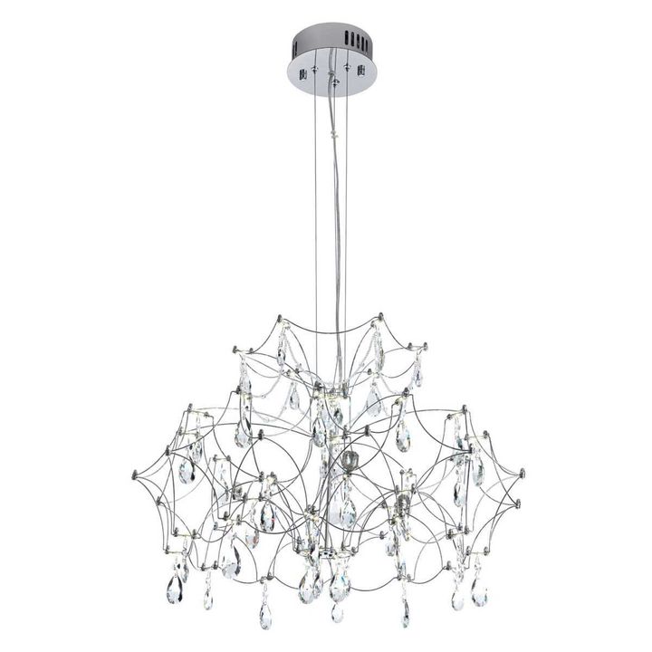 Подвесная светодиодная люстра Modelux Premium ML.7815.600P CH